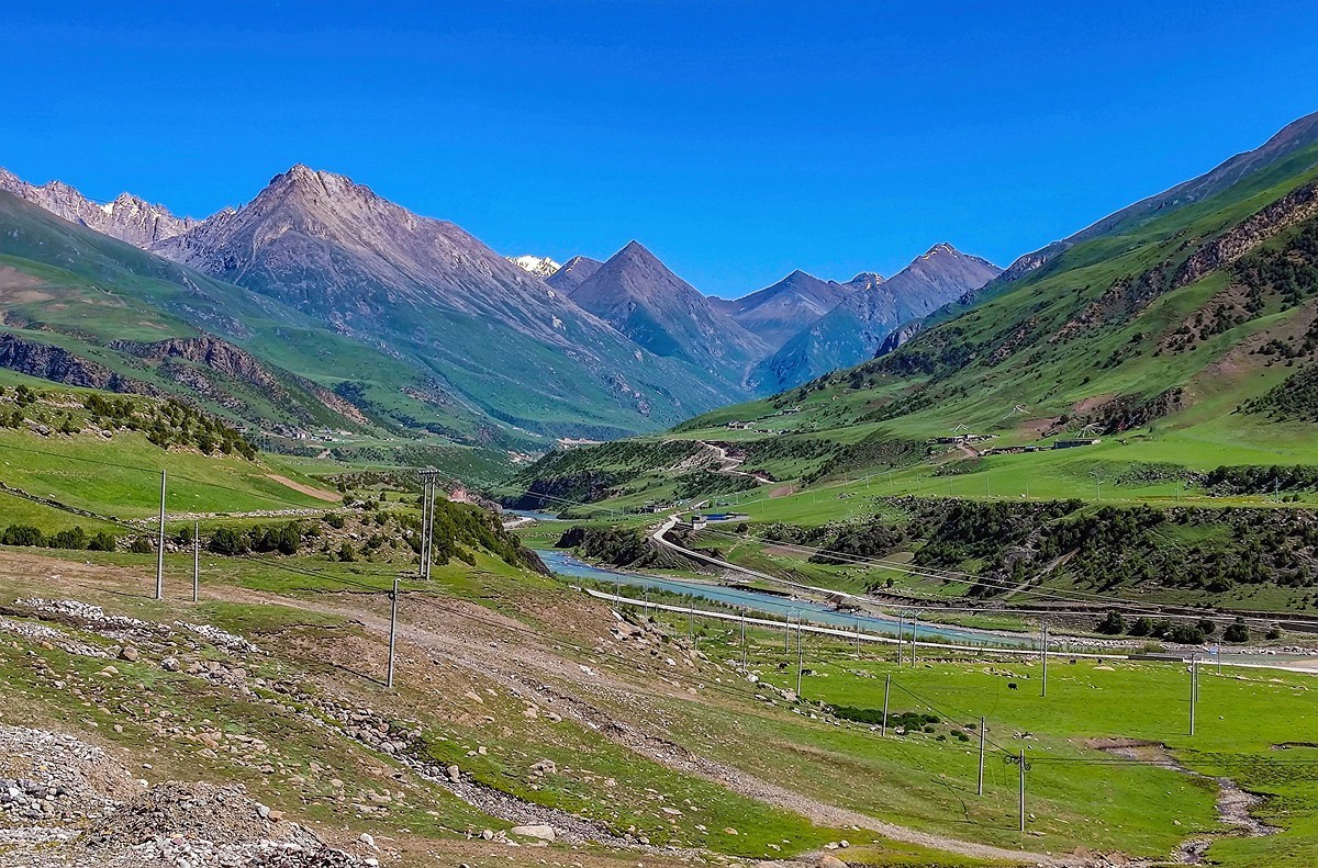 上海～成都～拉萨骑游随拍（89）26日～27日途中视角