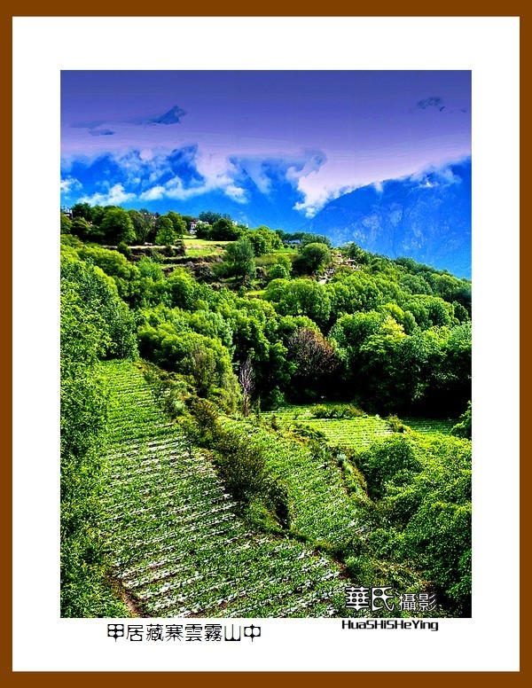 2023西行游记（四川086）—甲居藏寨云雾山中（甘孜州丹巴县）