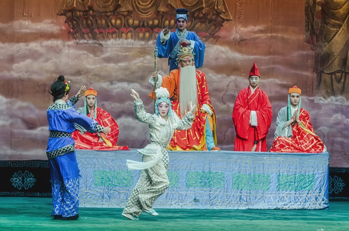 舞台摄影：传统川剧《白蛇传 》之《金山寺 · 救许仙》