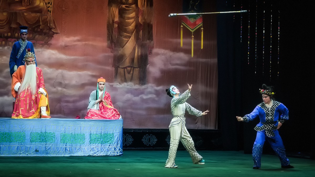 舞台摄影：传统川剧《白蛇传 》之《金山寺 · 救许仙》