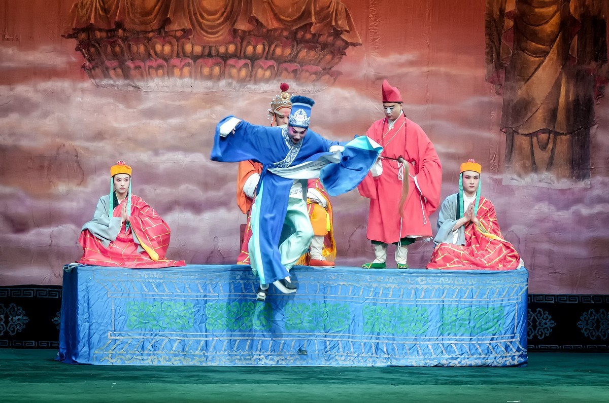 舞台摄影：传统川剧《白蛇传 》之《金山寺 · 救许仙》