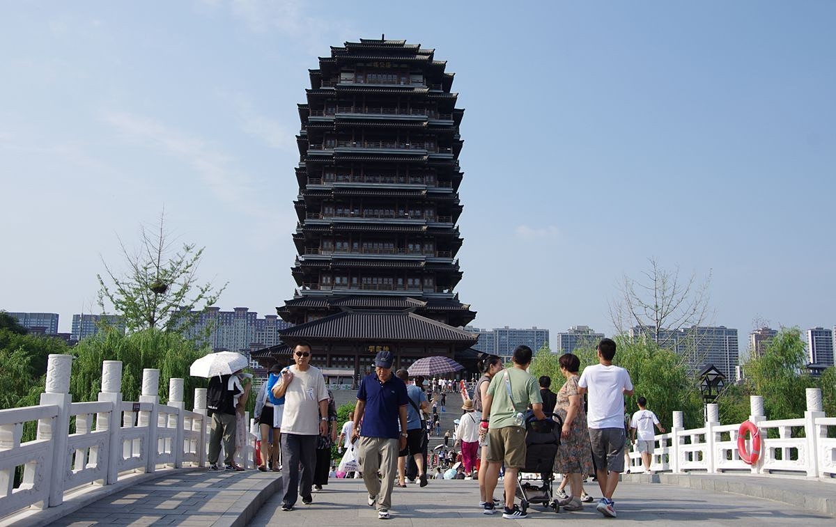 山东淄博海岱楼钟书阁-20P