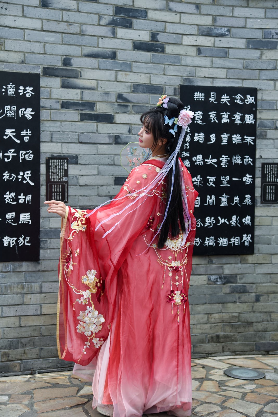 浣花溪诗碑古韵