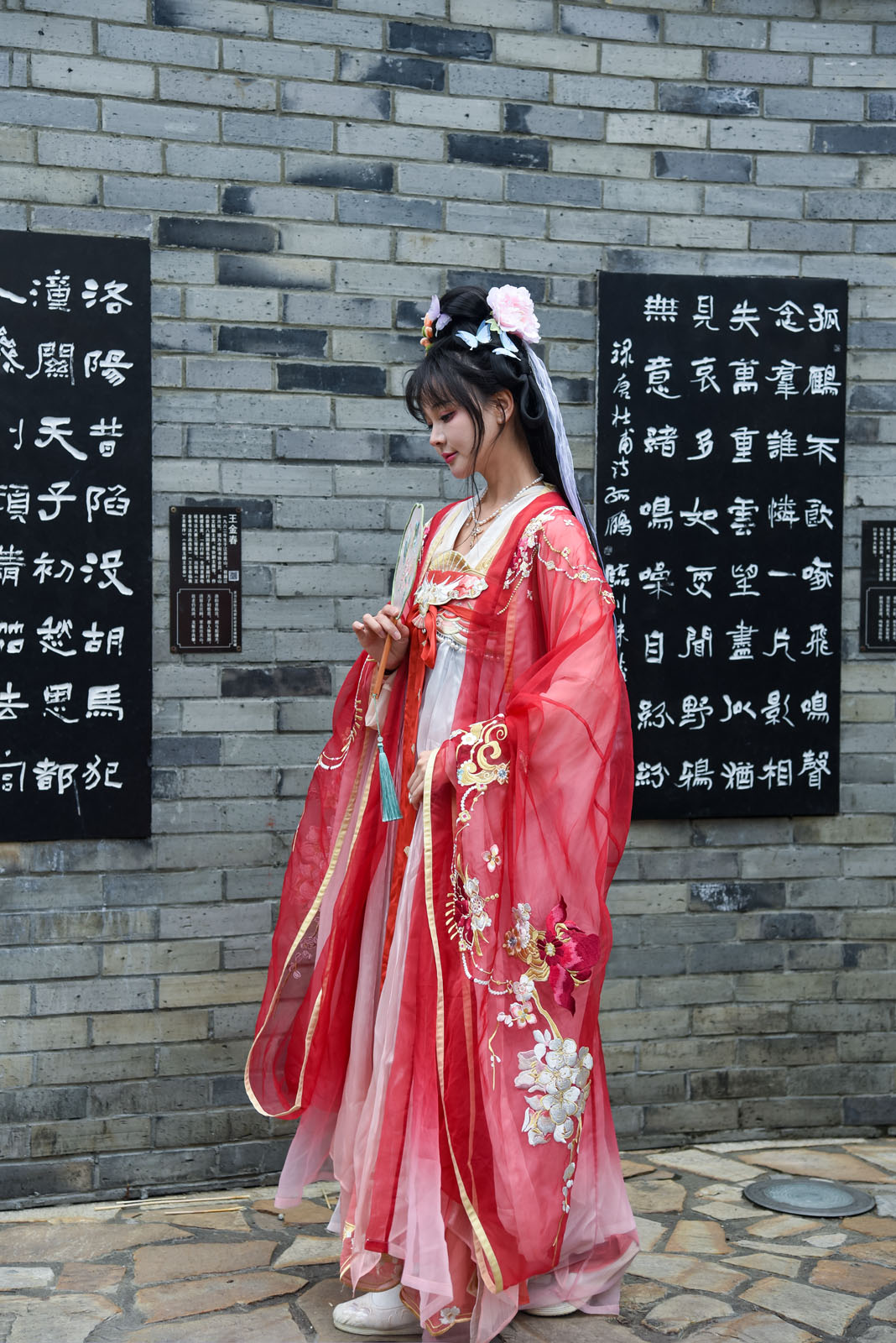 浣花溪诗碑古韵