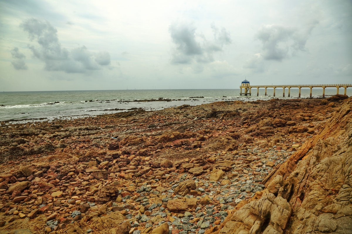 怪石滩风景（广西防城港）