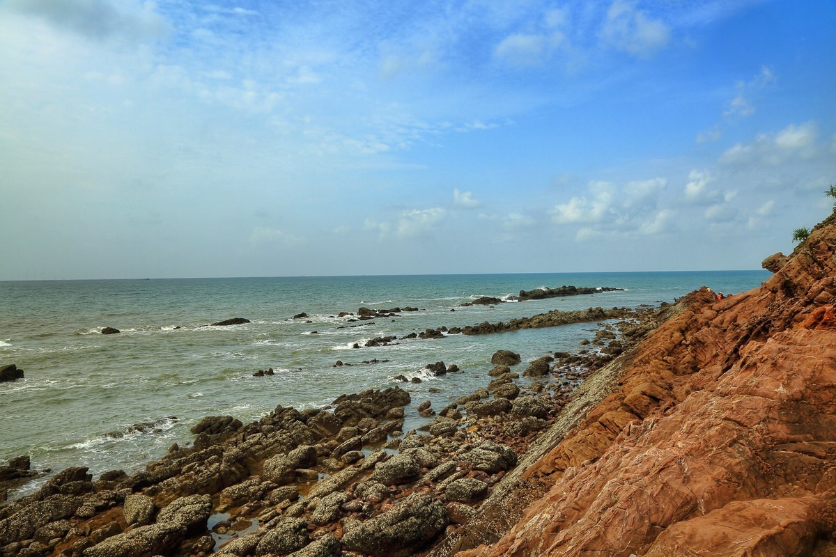怪石滩风景（广西防城港）