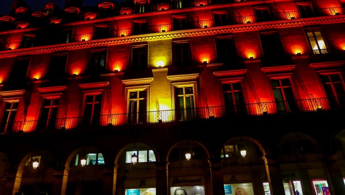 夜摄“歌剧院”（巴黎）