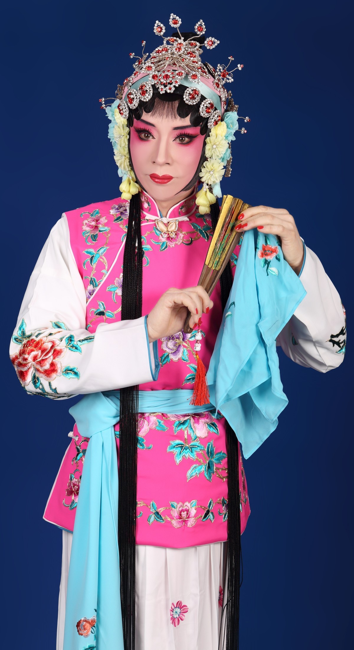 我的京剧照  京剧卖水丫鬟梅英表花   花旦