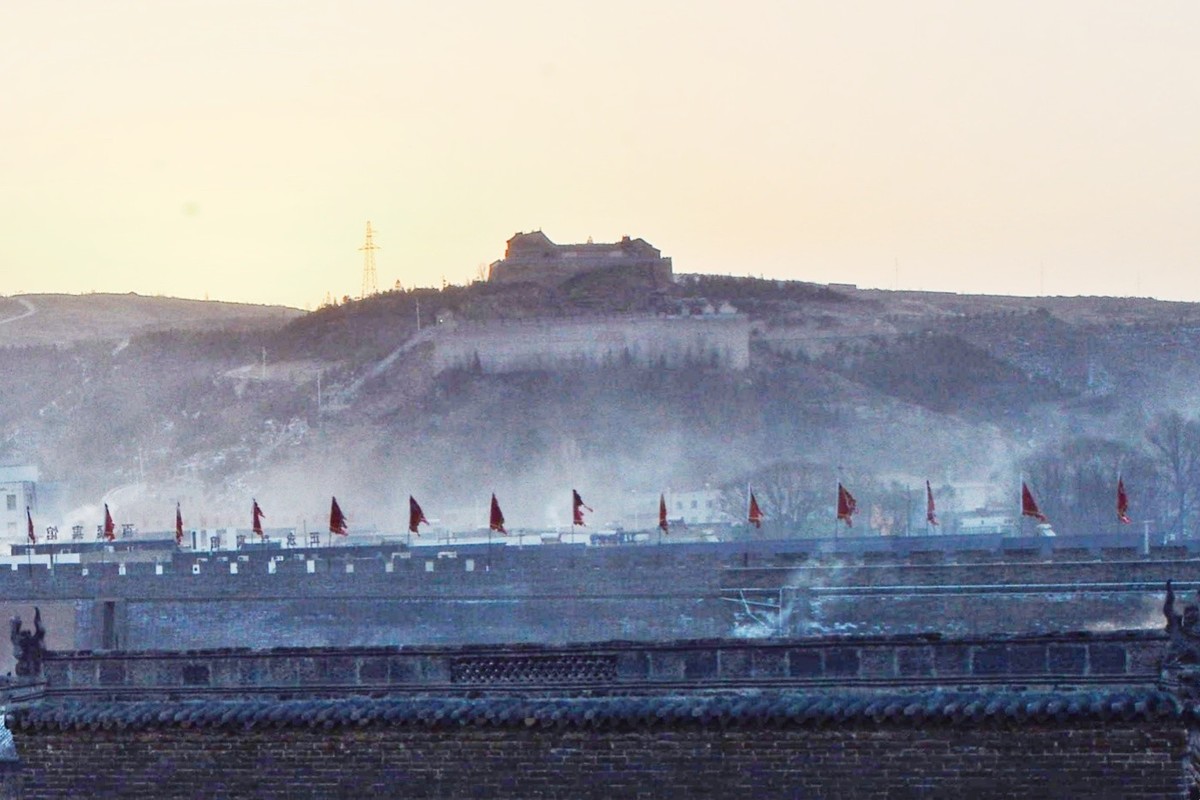 高家堡的早晨