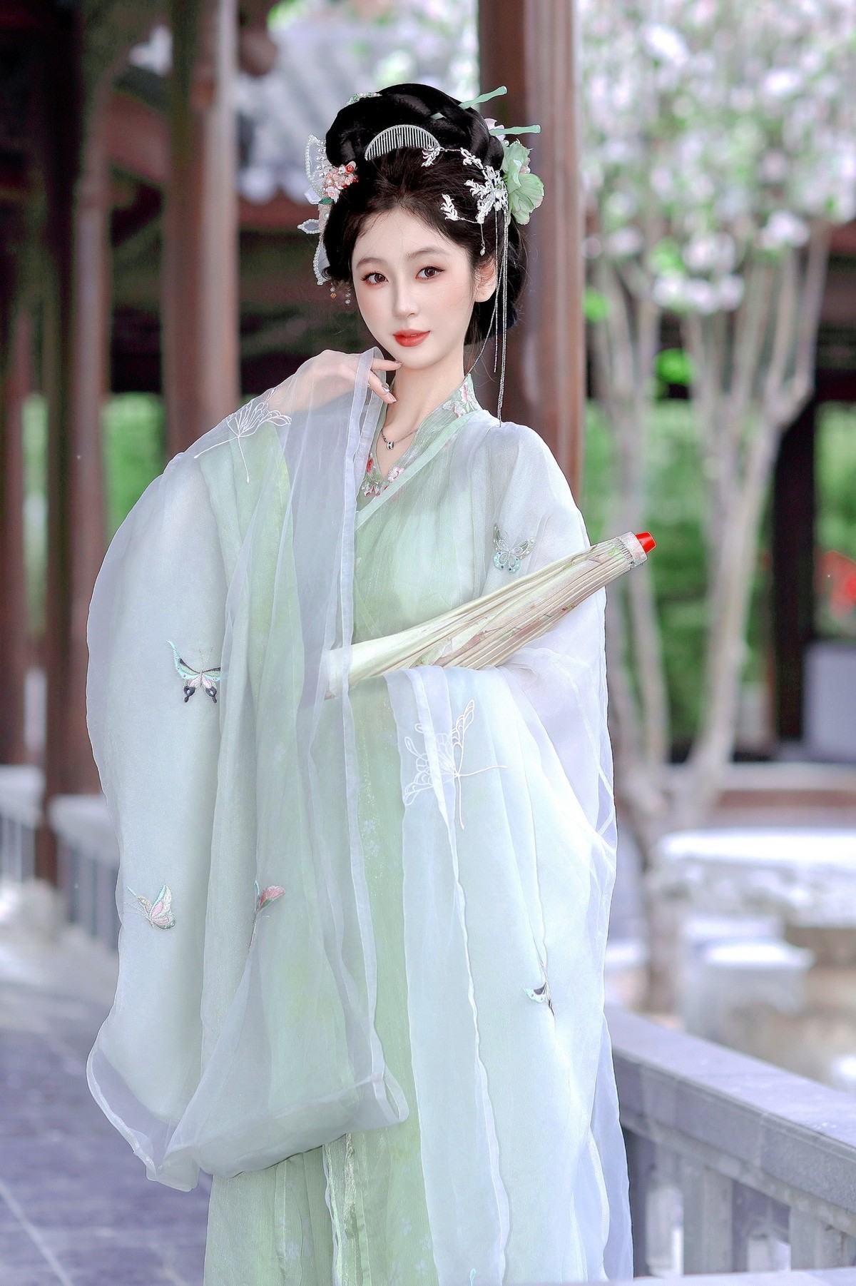 仕女图-古装美女几幅