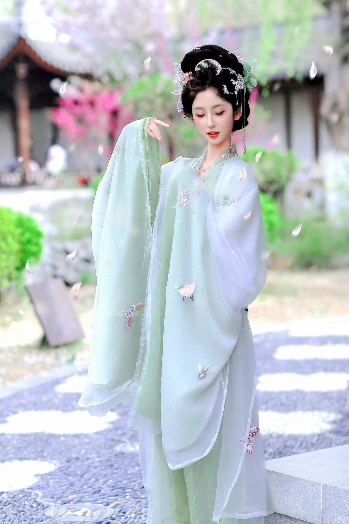 仕女图-古装美女几幅