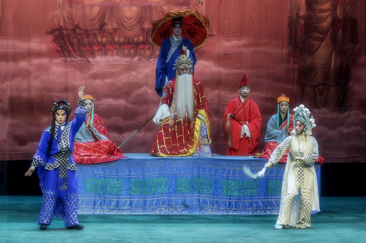 舞台摄影：传统川剧《白蛇传 》之《金山寺》（2）