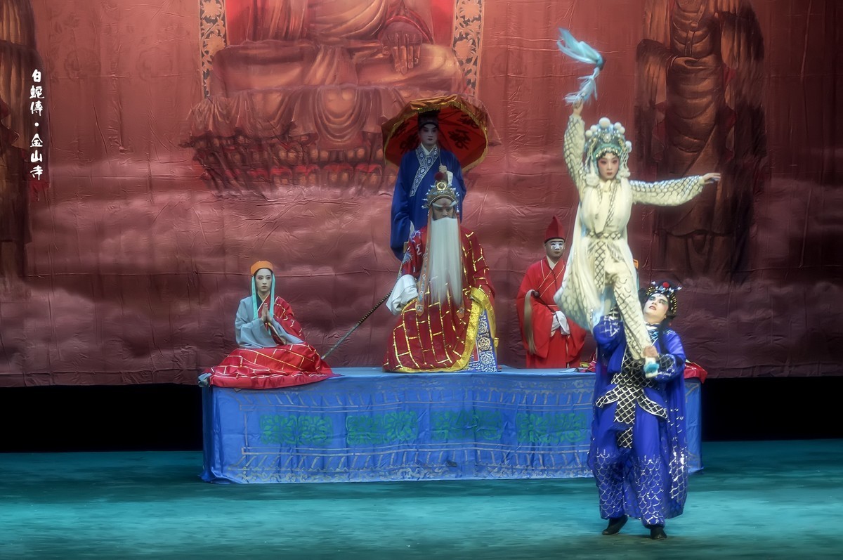 舞台摄影：传统川剧《白蛇传 》之《金山寺》（2）