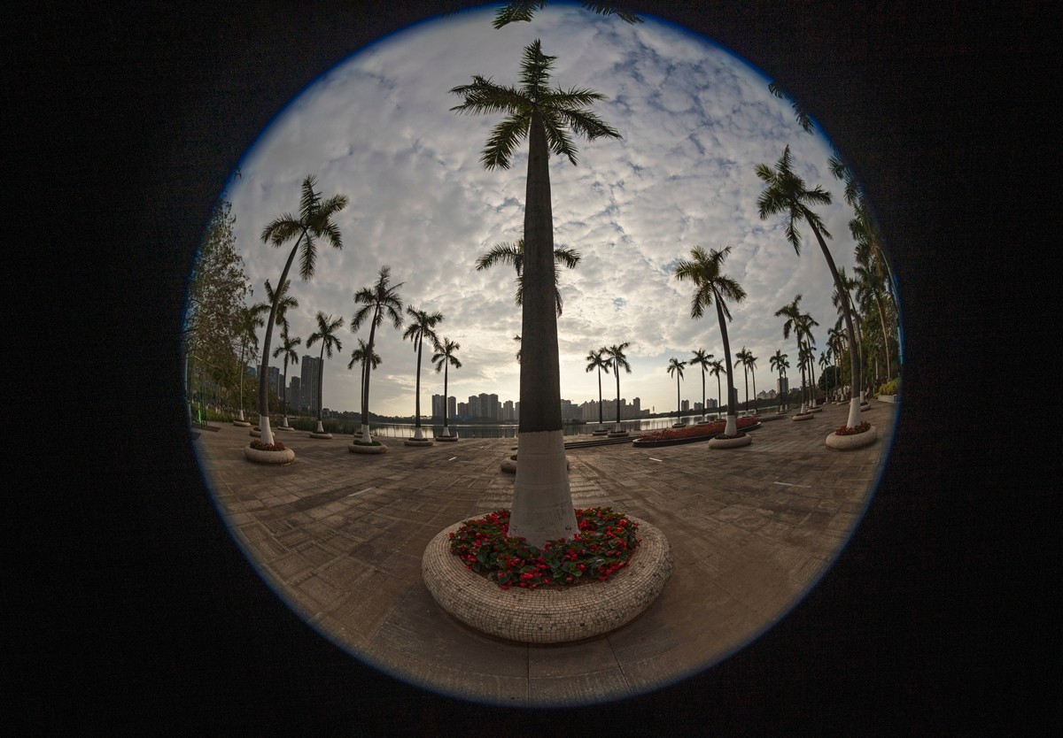 鱼眼镜头随拍及调整