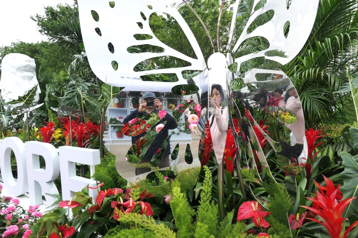 【上海国际花展(2)】——摄于徐汇滨江大道