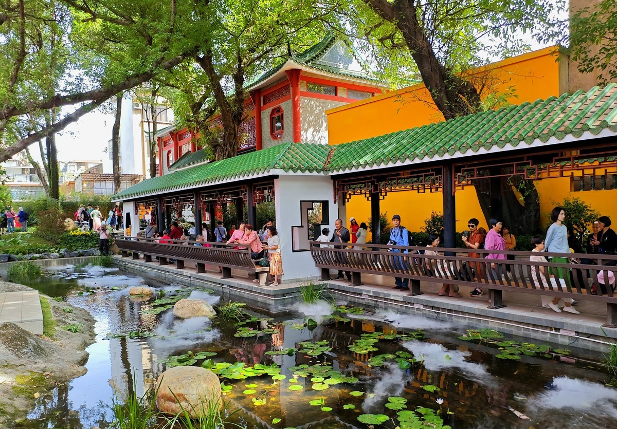 五仙观开放日。