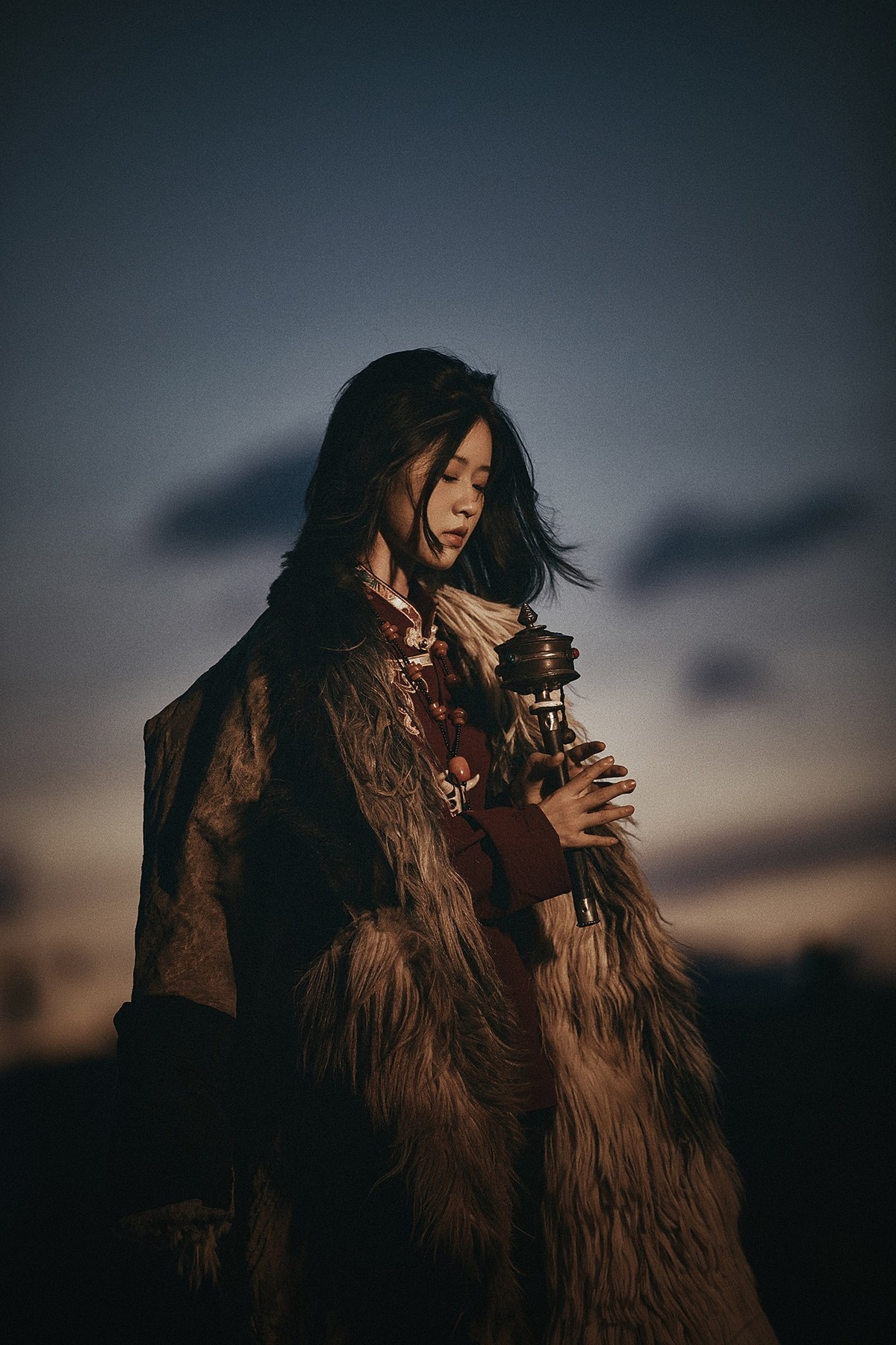 民族风写真-古田映画：想一个人去旅行，想说走就走不用顾及太多