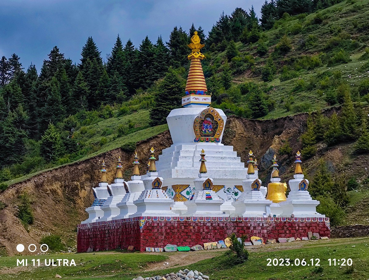 上海～成都～拉萨骑游随拍（60）诗意草原人文龙灯（下）