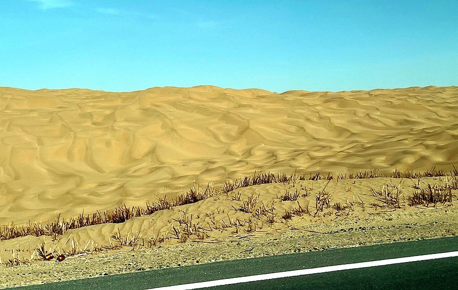 《不老松：纪实摄影》【山河锦绣】南疆游摄：穿越塔克拉玛干大沙漠！ (2)