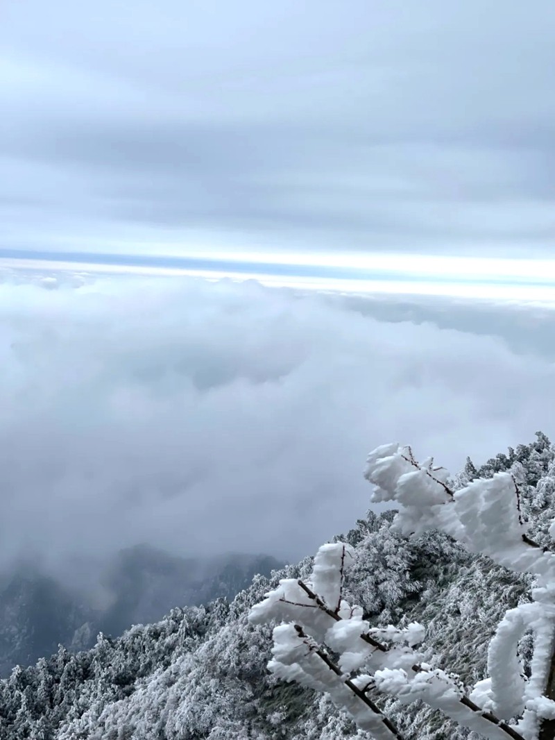 南岳衡山雾淞4