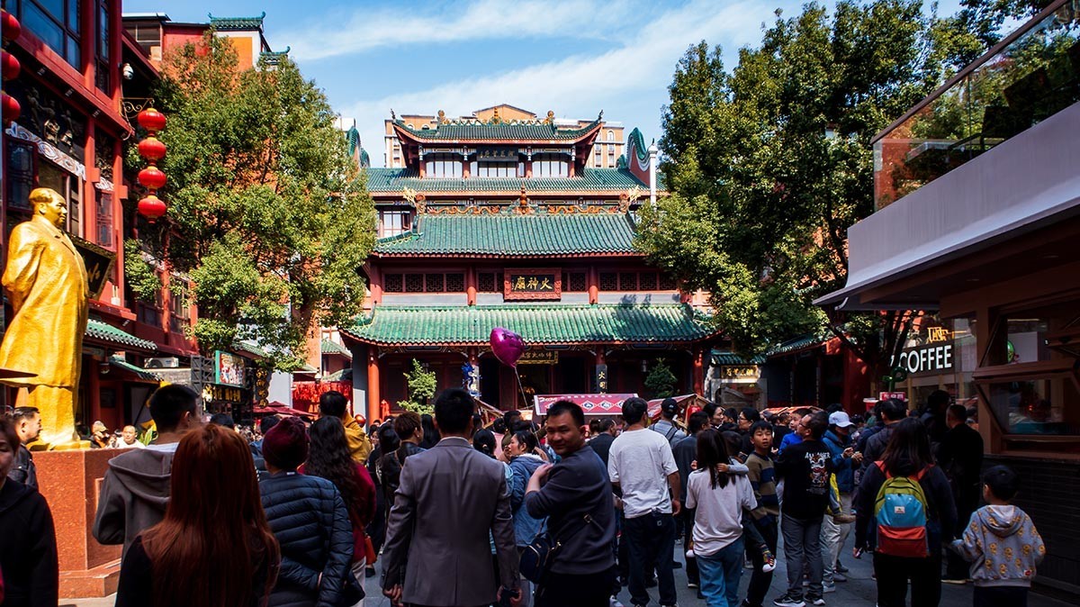 长沙火宫殿之游