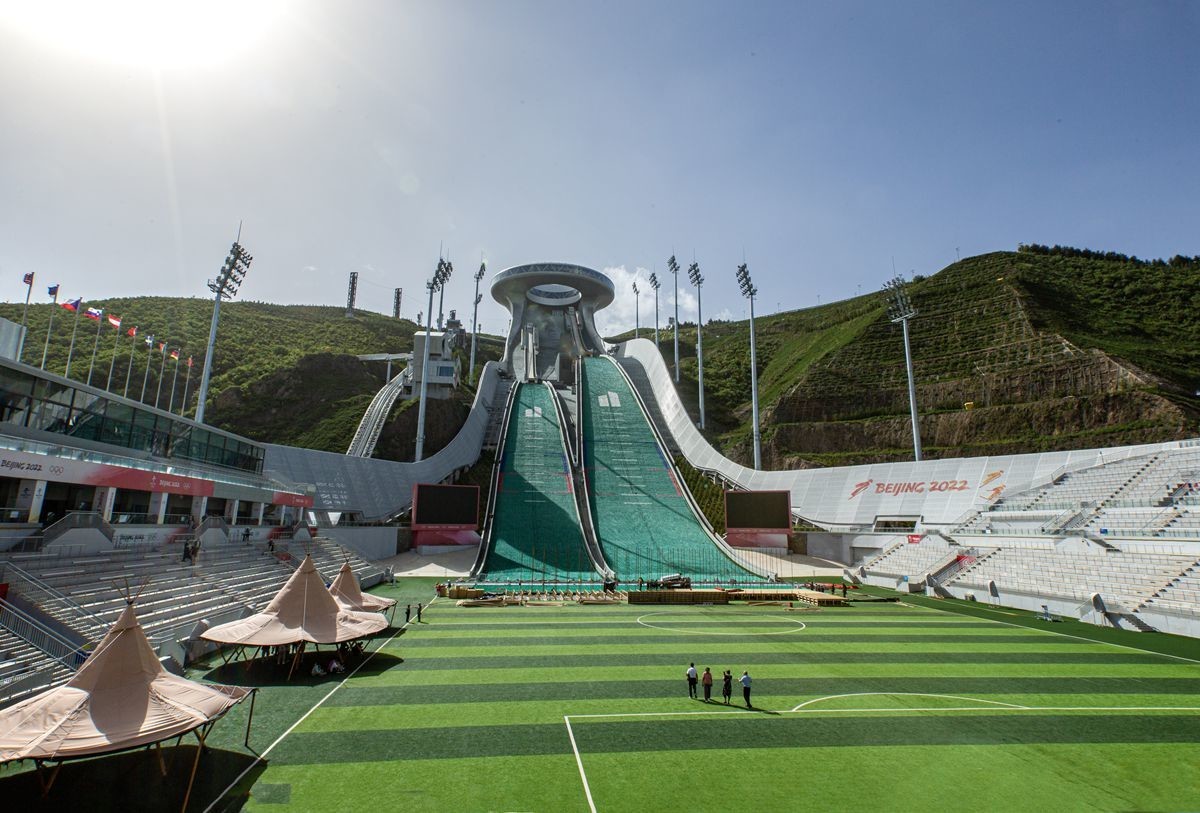 崇礼雪如意滑雪场随拍一组