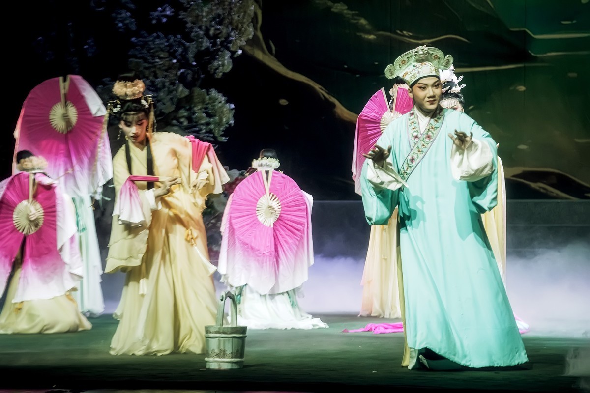 舞台摄影：大型神话川剧《芙蓉花仙》（浇花）