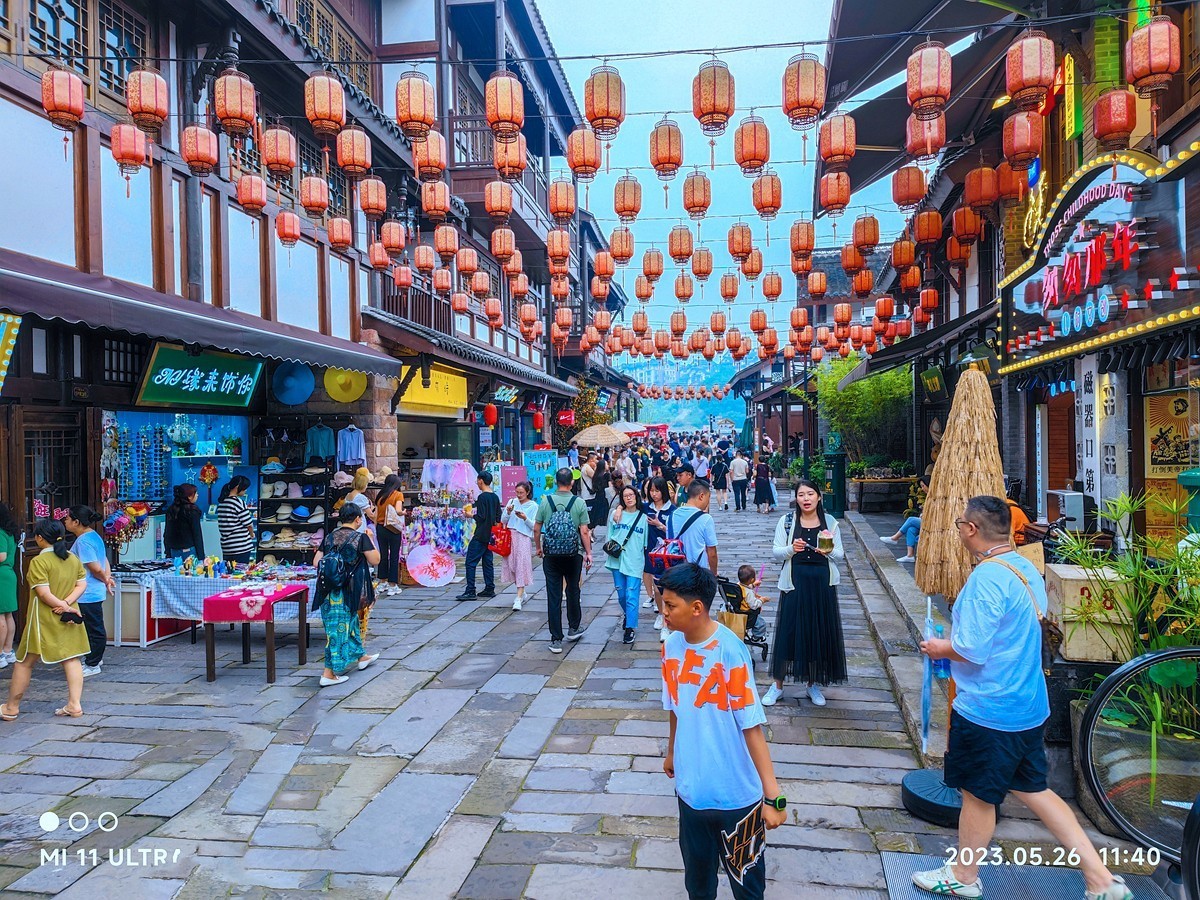 上海～成都～拉萨骑游随拍（28）磁器口古镇