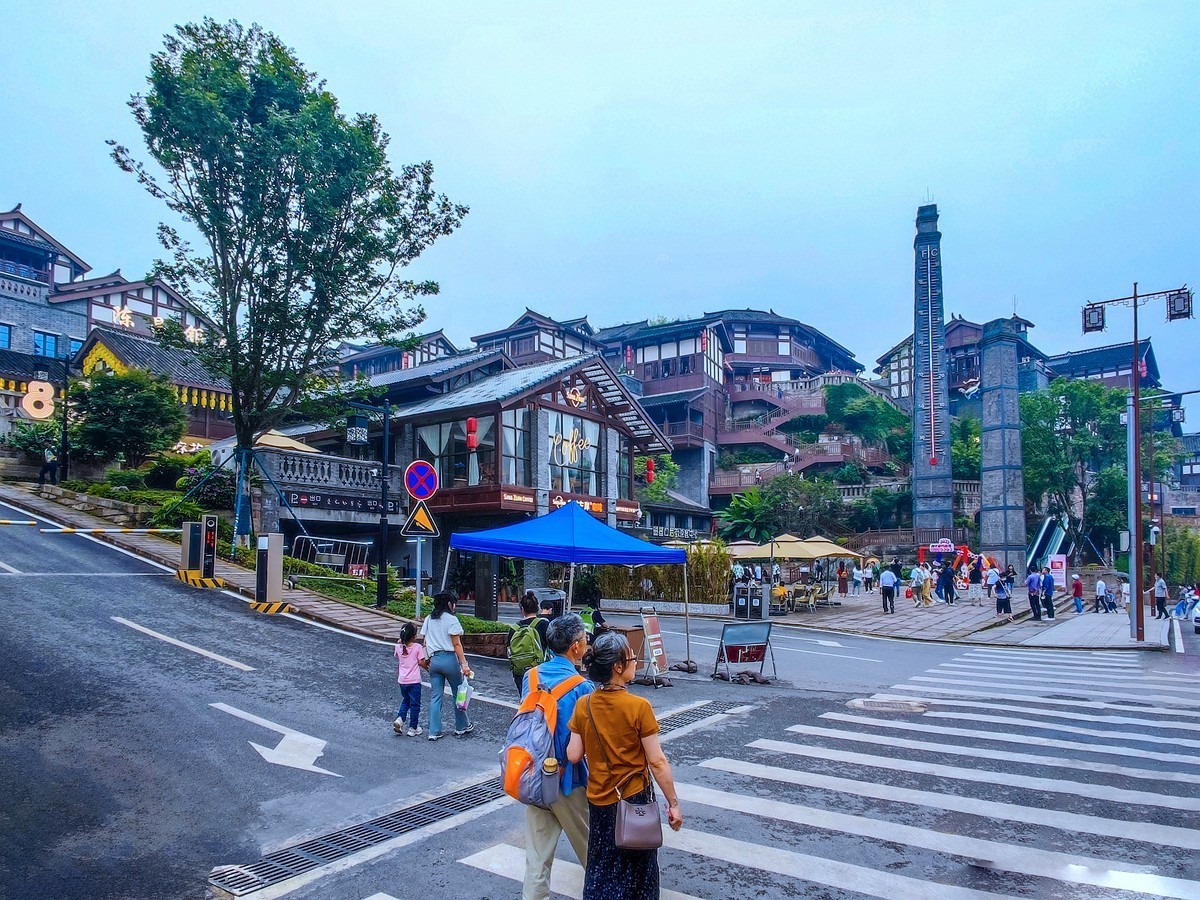 上海～成都～拉萨骑游随拍（28）磁器口古镇