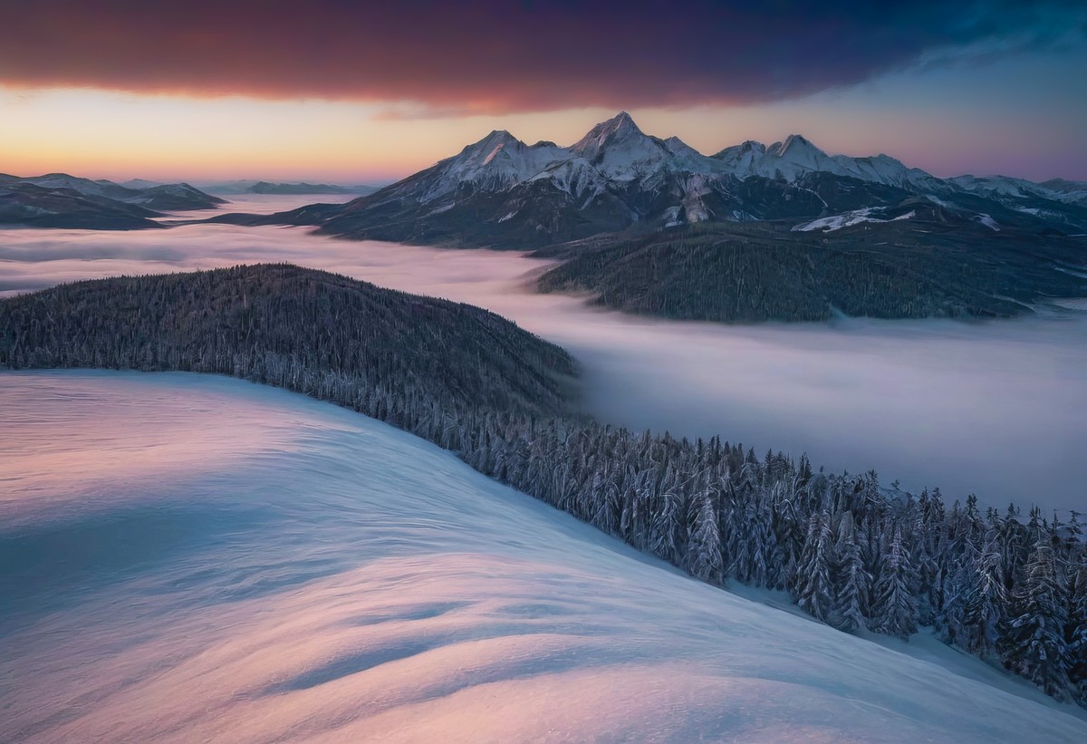 日出风光令人陶醉