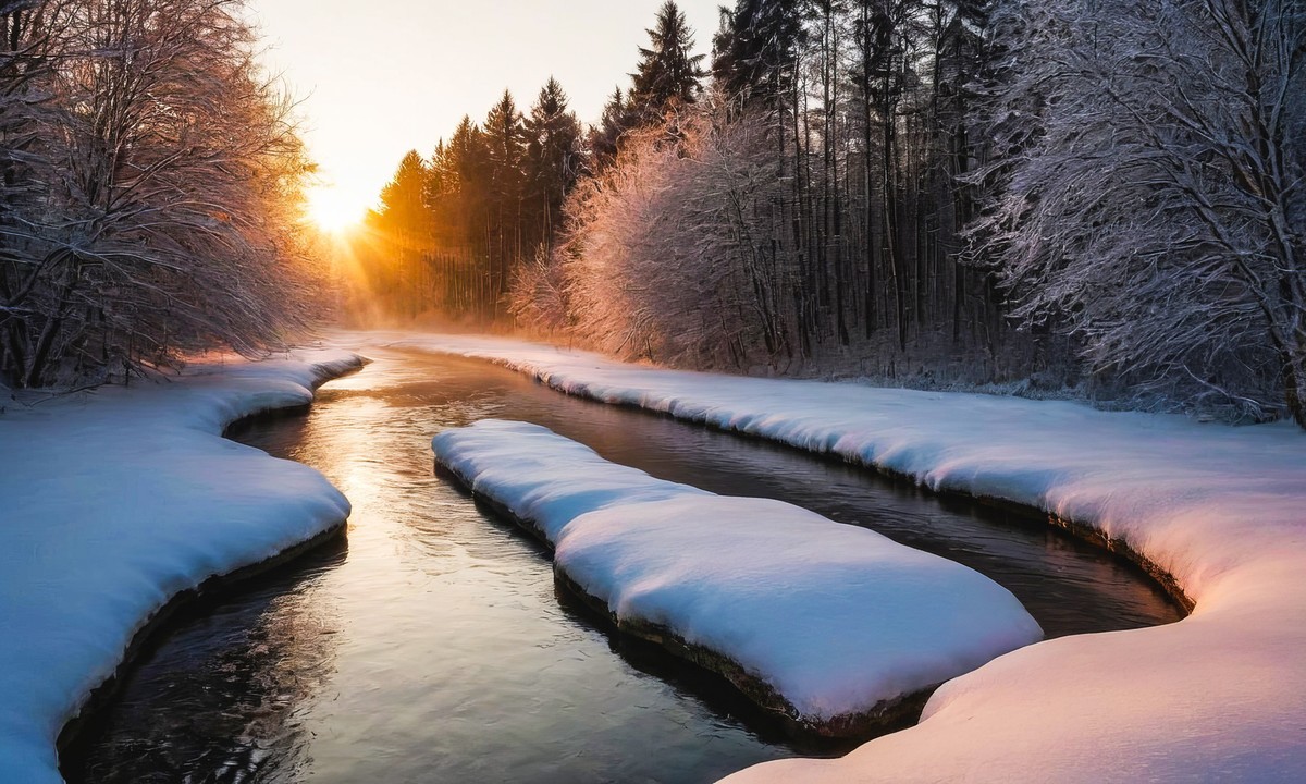 日出风光令人陶醉