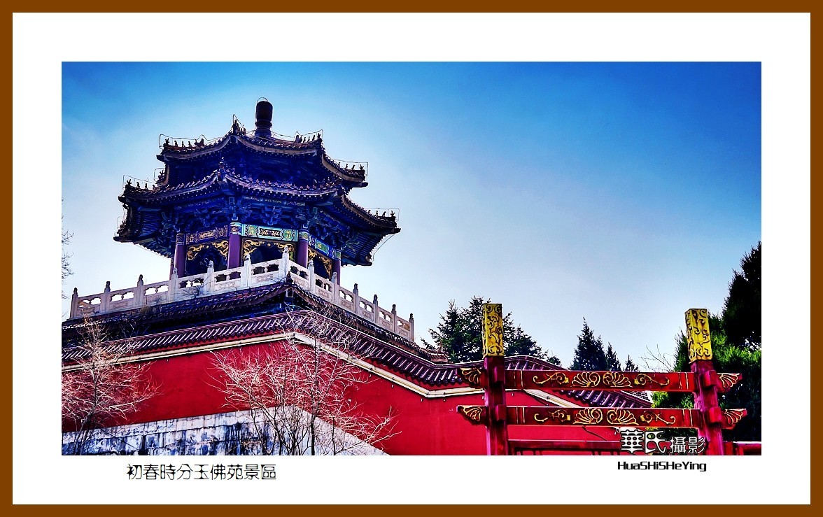 我爱家乡—初春时分玉佛苑景区（辽宁鞍山市）