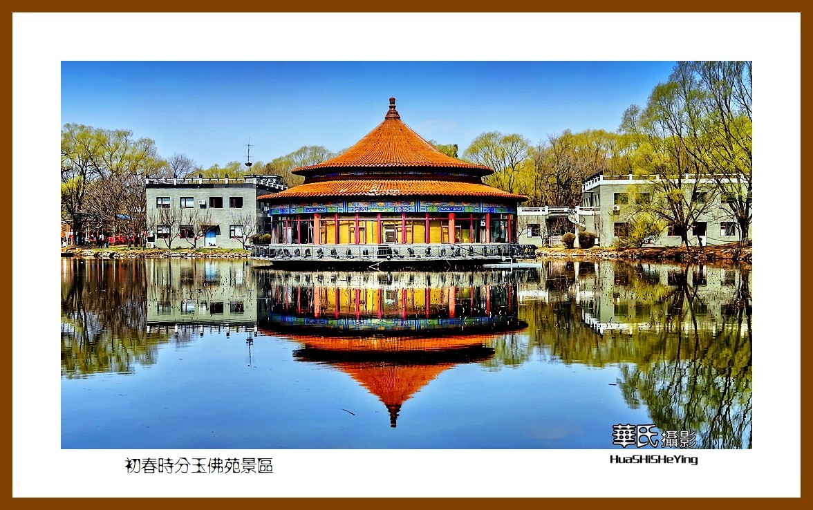 我爱家乡—初春时分玉佛苑景区（辽宁鞍山市）