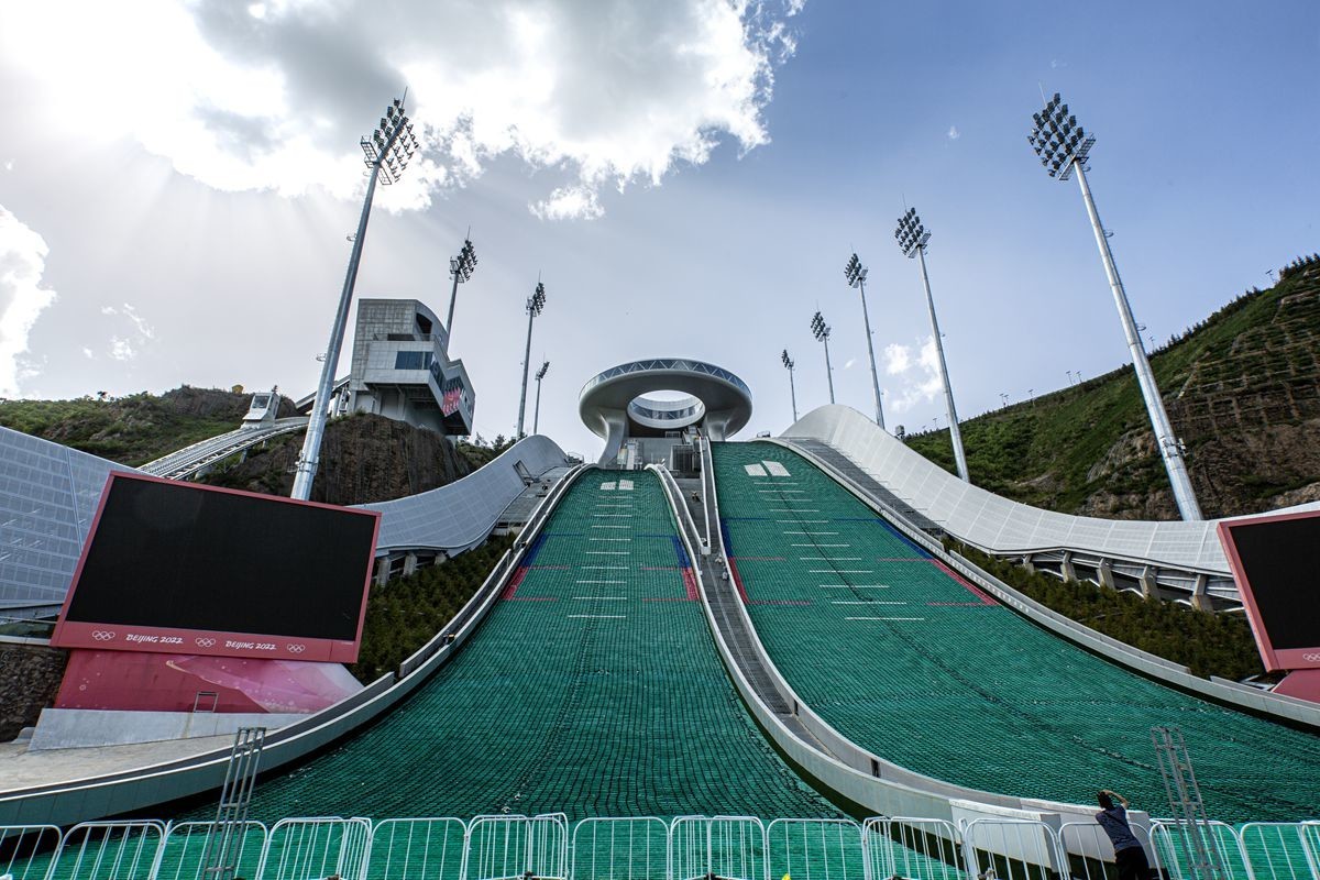 崇礼雪如意滑雪场随拍一组