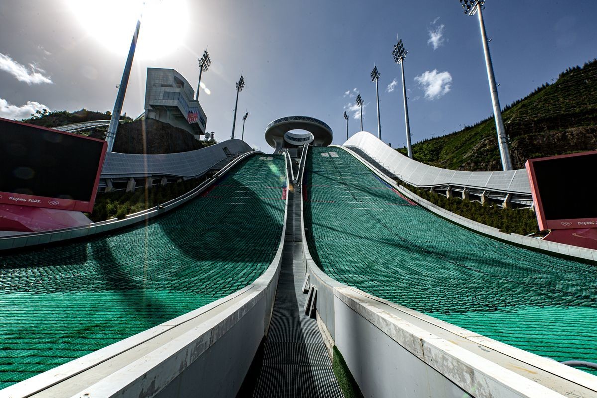 崇礼雪如意滑雪场随拍一组