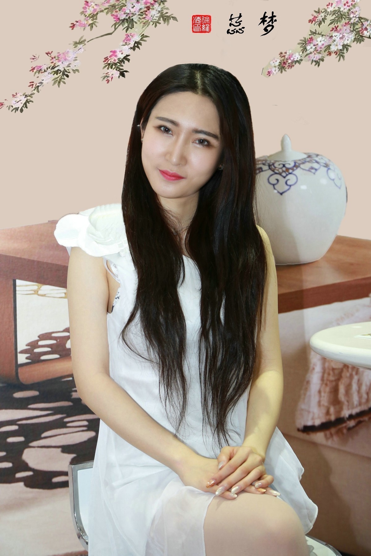 工笔画 梦蕊