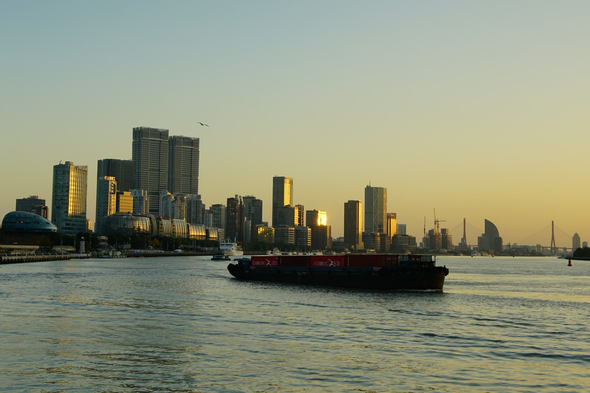 #一张照片一座城# 一江一河三件套