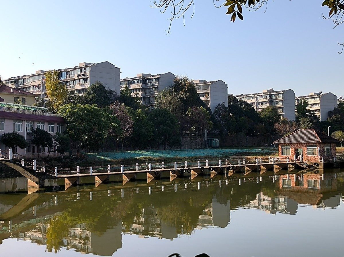 漫步星城 走街串巷（587）农大逸苑湖