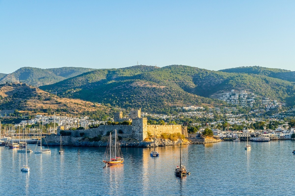 船到“Bodrum”(土耳其）