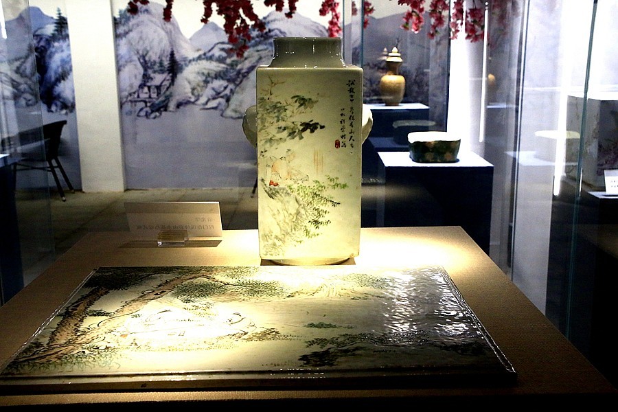 《不老松：纪实摄影》大美沧州系列報道：南川楼中國瓷本绘画御窑展！ (4)