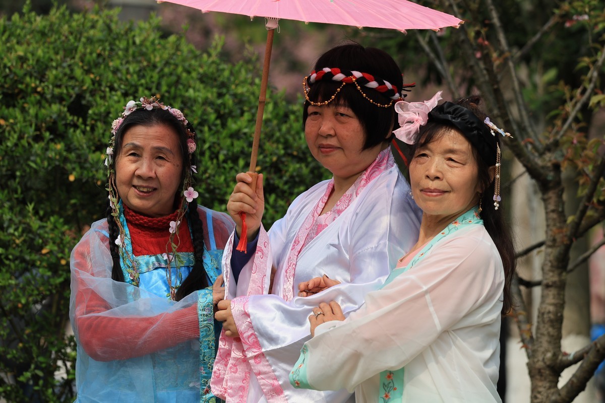 重庆园博园的花