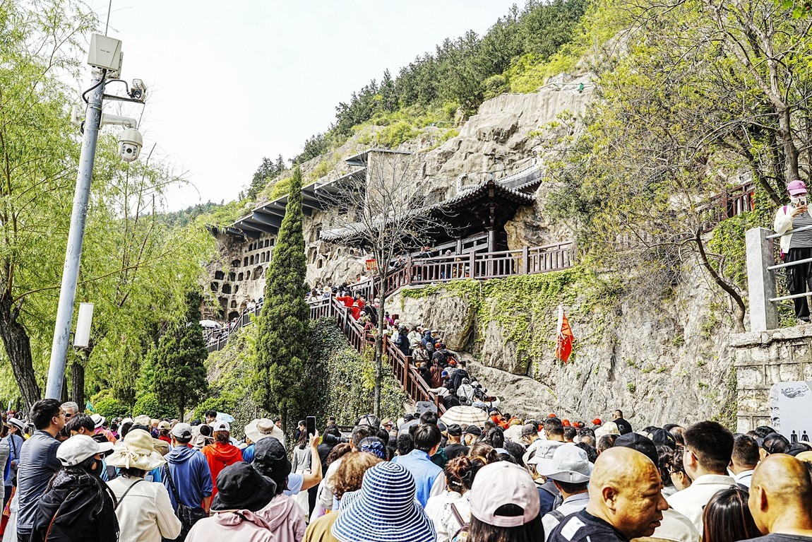 河南洛阳--龙门石窟【2】