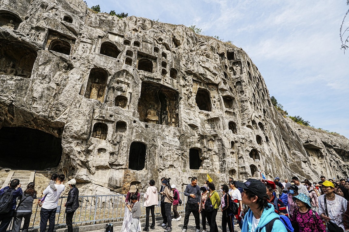 河南洛阳--龙门石窟【2】