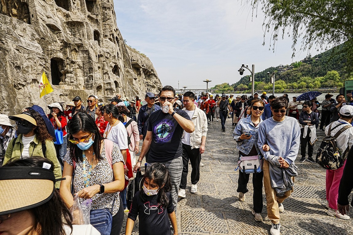 河南洛阳--龙门石窟【2】