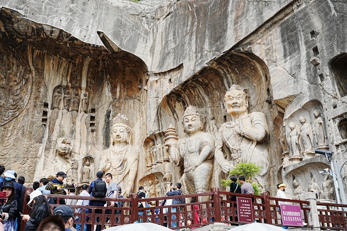 河南洛阳--龙门石窟【2】