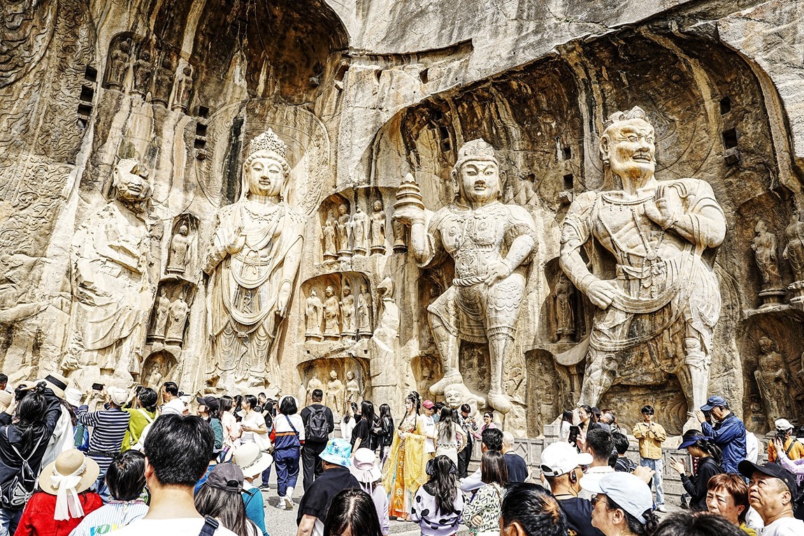 河南洛阳--龙门石窟【2】