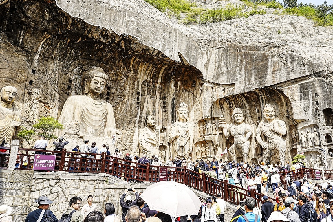 河南洛阳--龙门石窟【2】