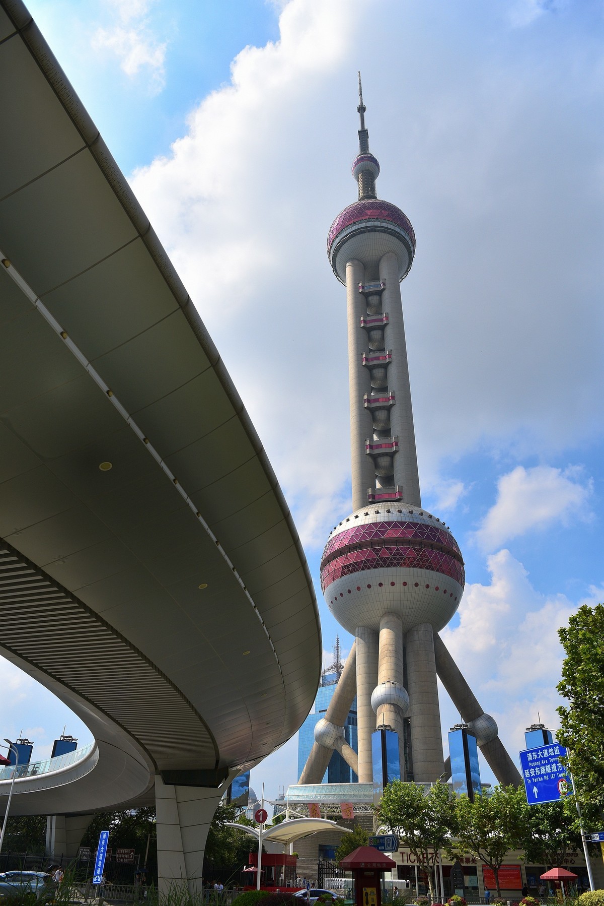 上海东方明珠塔原型图片