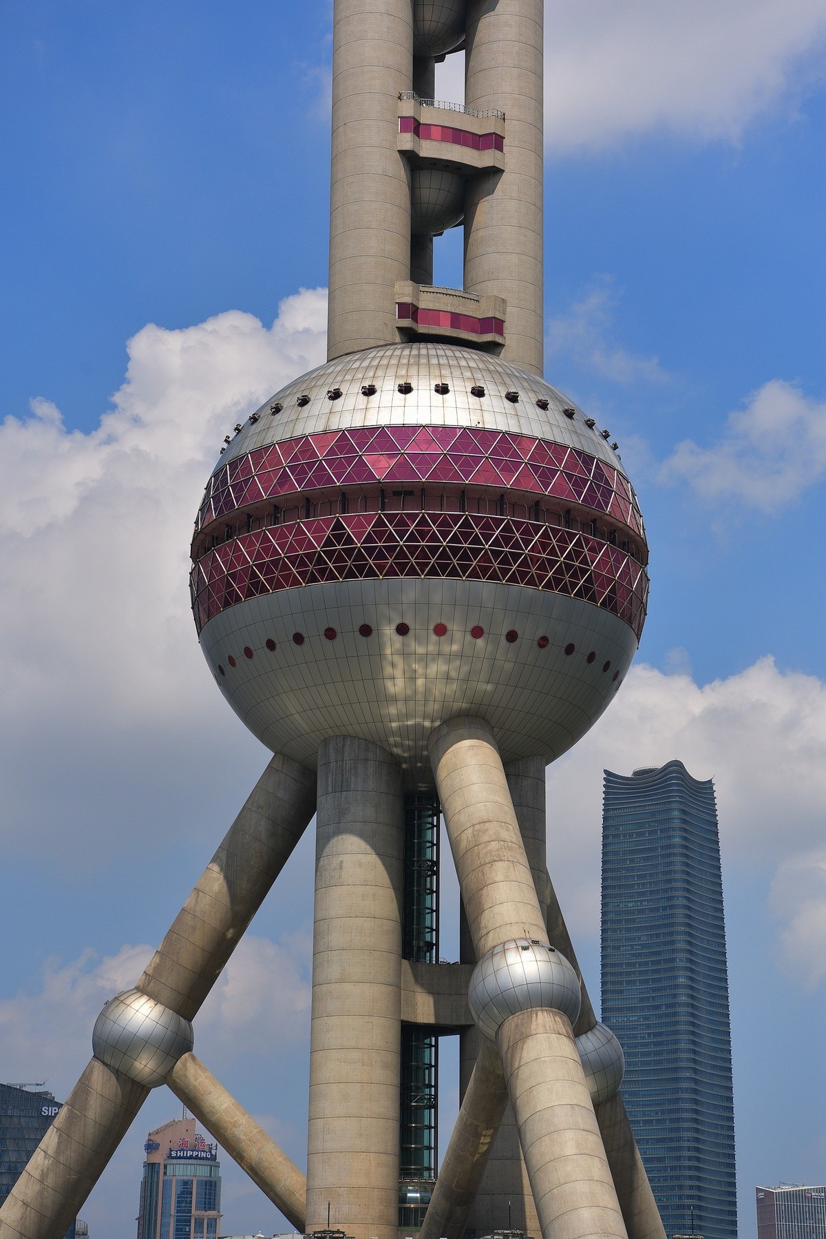 上海东方明珠塔原型图片