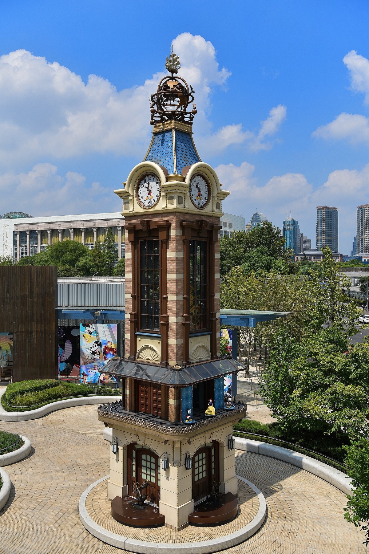 上海陆家嘴，东方明珠塔地域之美